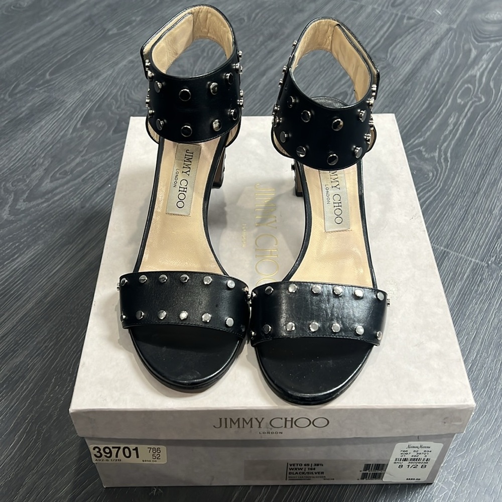 Jimmy Choo Studded Heels 65mm - Picture 2 of 7